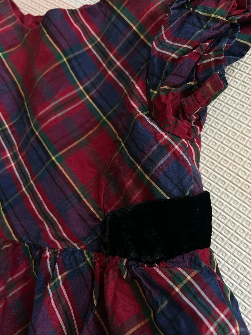 Gymboree festive plaid